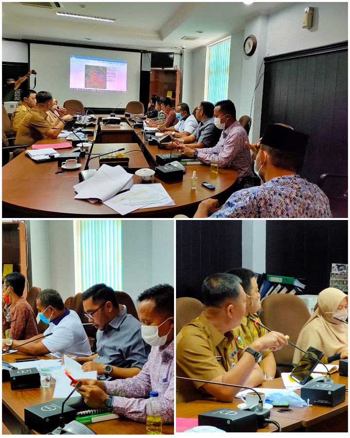 Hearing bersama Komisi IV, Dinas PUPR Sosialisasikan Master Plain Penanganan Banjir Pekanbaru