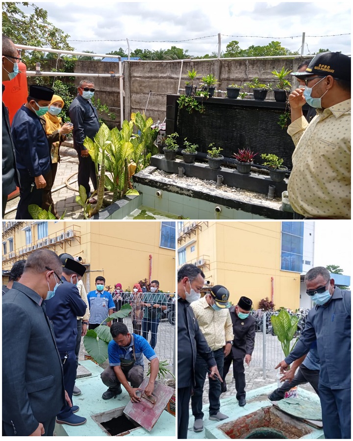 Sidak IPAL, Komisi IV DPRD Pekanbaru Sambangi RSIA Andini dan RS Prima