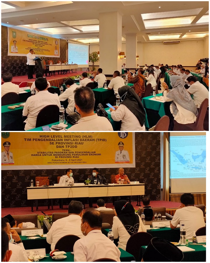 High Level Meeting TPID se Riau, BI Riau Sorot Angka Inflasi Riau