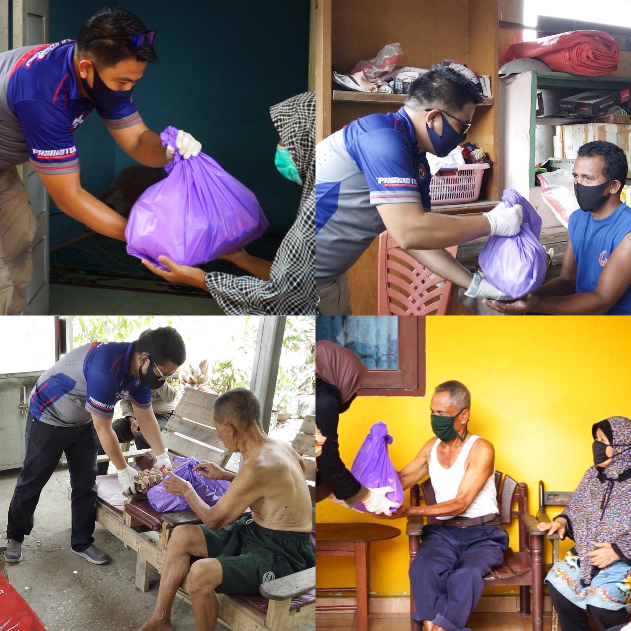PRM Peduli, Salurkan Bantuan untuk Warga Terdampak Covid-19