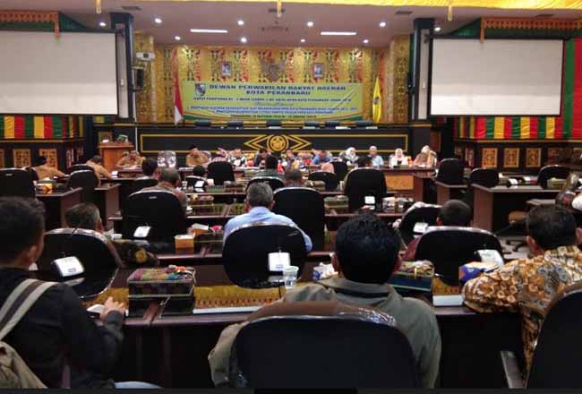 Susun APBD 2020, Anggota Dewan Kabupaten Solok Belajar ke DPRD Pekanbaru