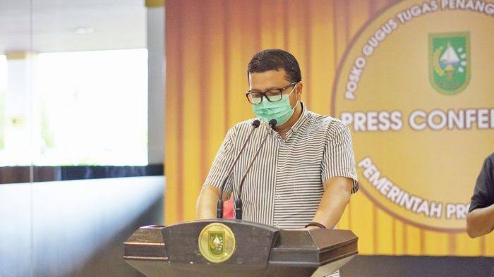 Hari Ini Riau Tambah 3 Positif Covid-19,  2 Warga Pekanbaru dan 1 Dumai