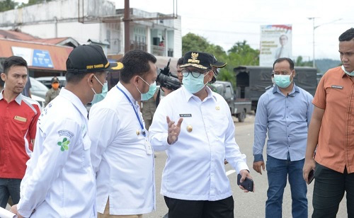 Wagubri Minta Bupati Kampar Jaga Jalur Masuk ke Riau 24 Jam