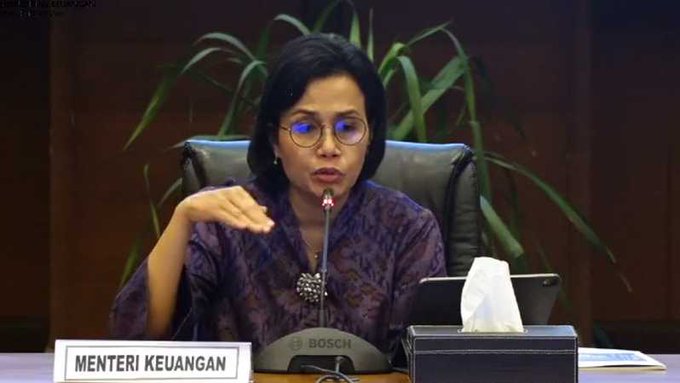 Sri Mulyani Indrawati :Sektor Keuangan RI Berstatus Waspada