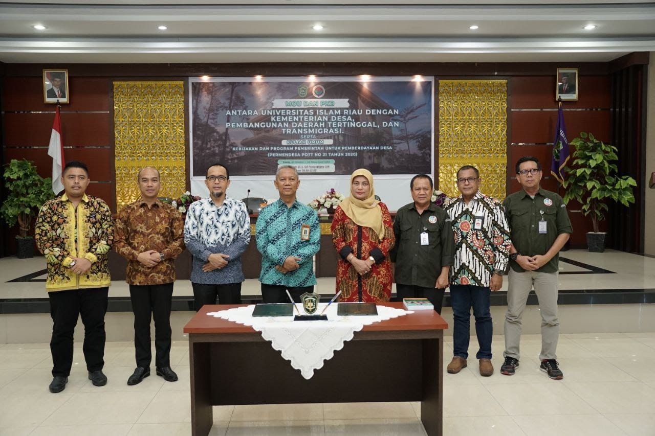 Sinergi Bersama UIR dan Kemendes PDTT: Bangun Desa yang Inovatif