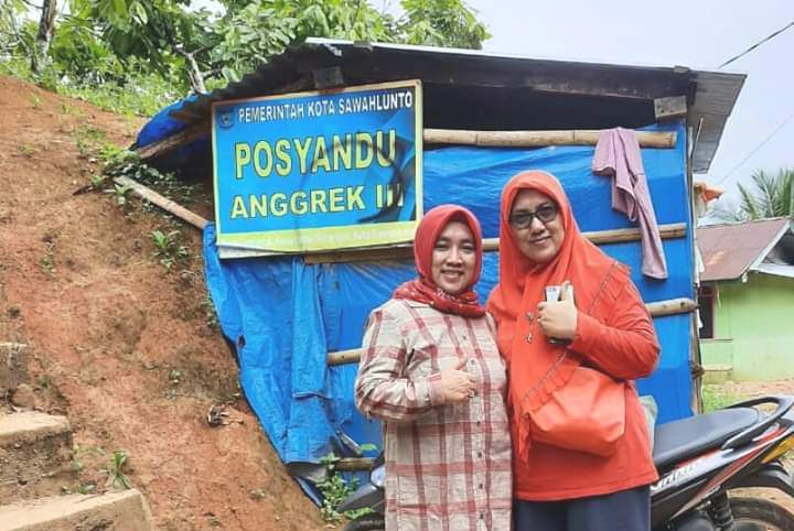 Memprihatinkan, Ketua DPRD Kota Sawahlunto Kunjungi Posyandu Anggrek III Batang Lunto Atas