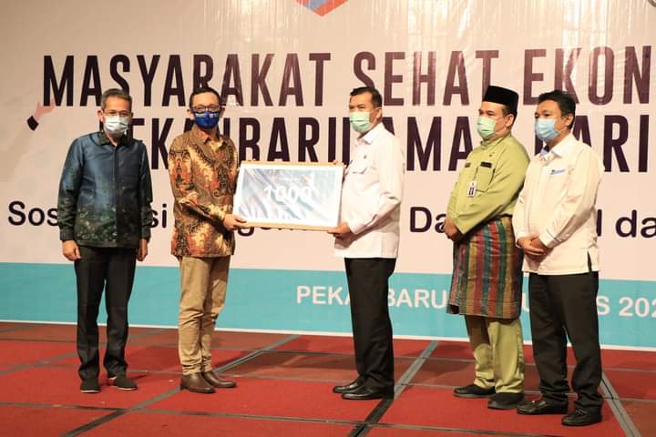 Putus Penyebaran Covid-19, Pemko Pekanbaru Dapat Bantuan Rapid Test