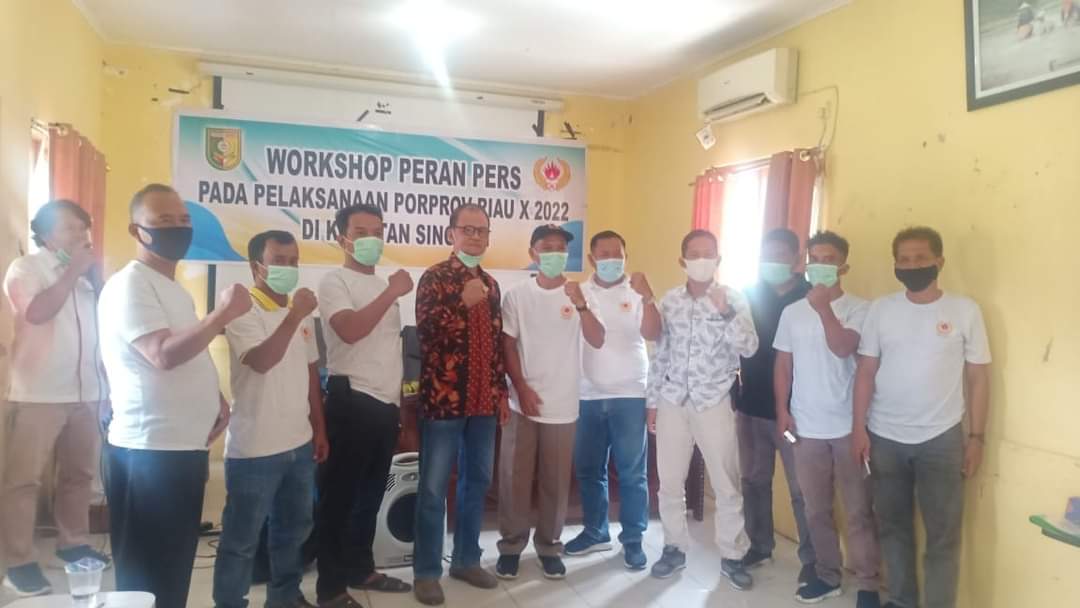 Persiapan Pelaksanaan Porprov Ke X, KONI Kuansing Gelar  Workhsop bersama Para Pers