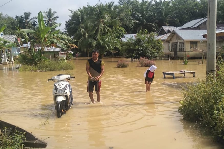 Waspada Banjir Daerah, BPBD Riau Siagakan Bantuan