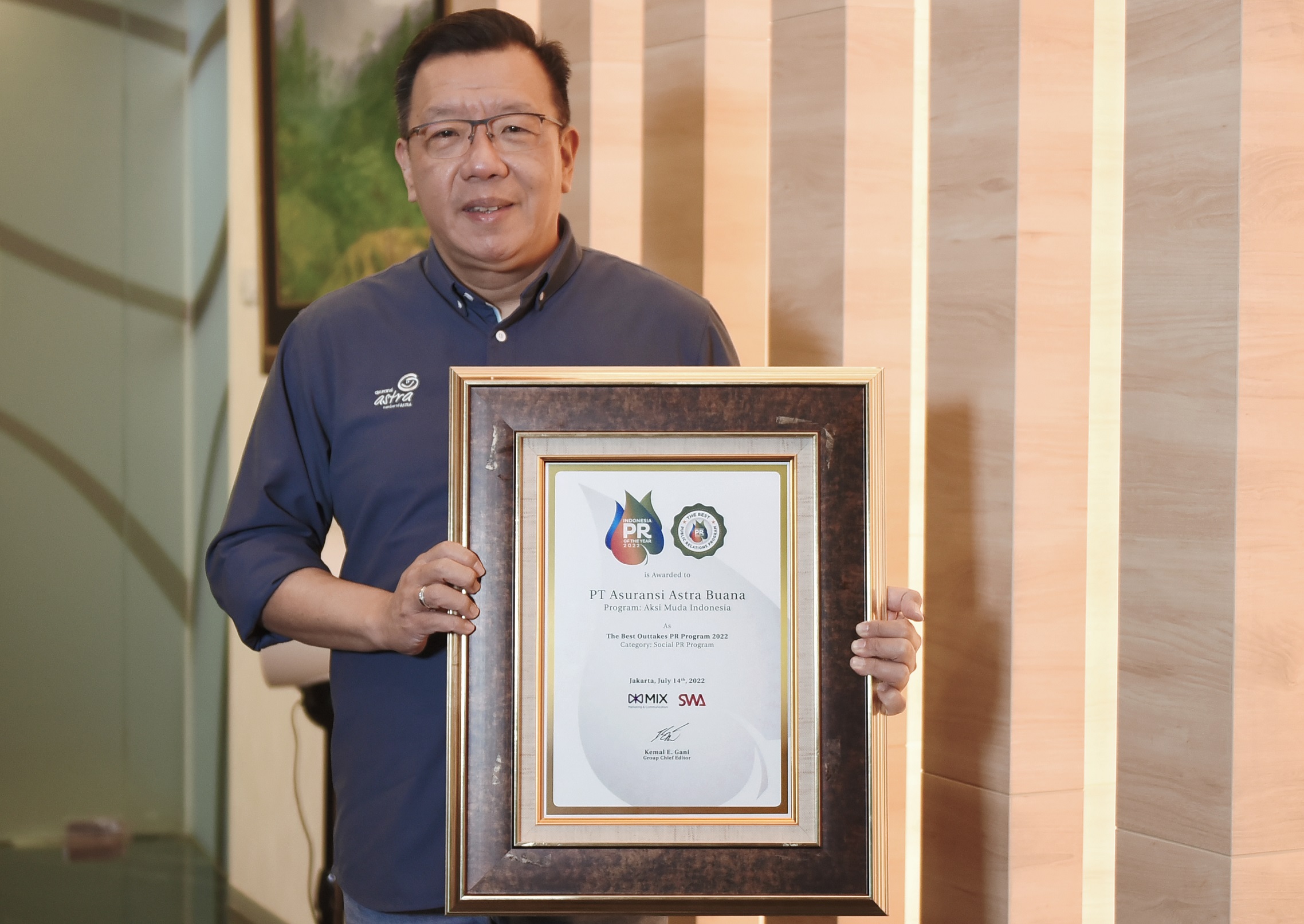 Asuransi AstraRaih PR of The Year serta Corporate Reputation & PR Strategy Award 2022