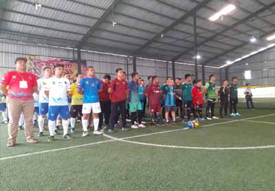 Diikuti 34 Tim, Futsal Open Tournament Championship Dishub Riau Dibuka Raja Saspi