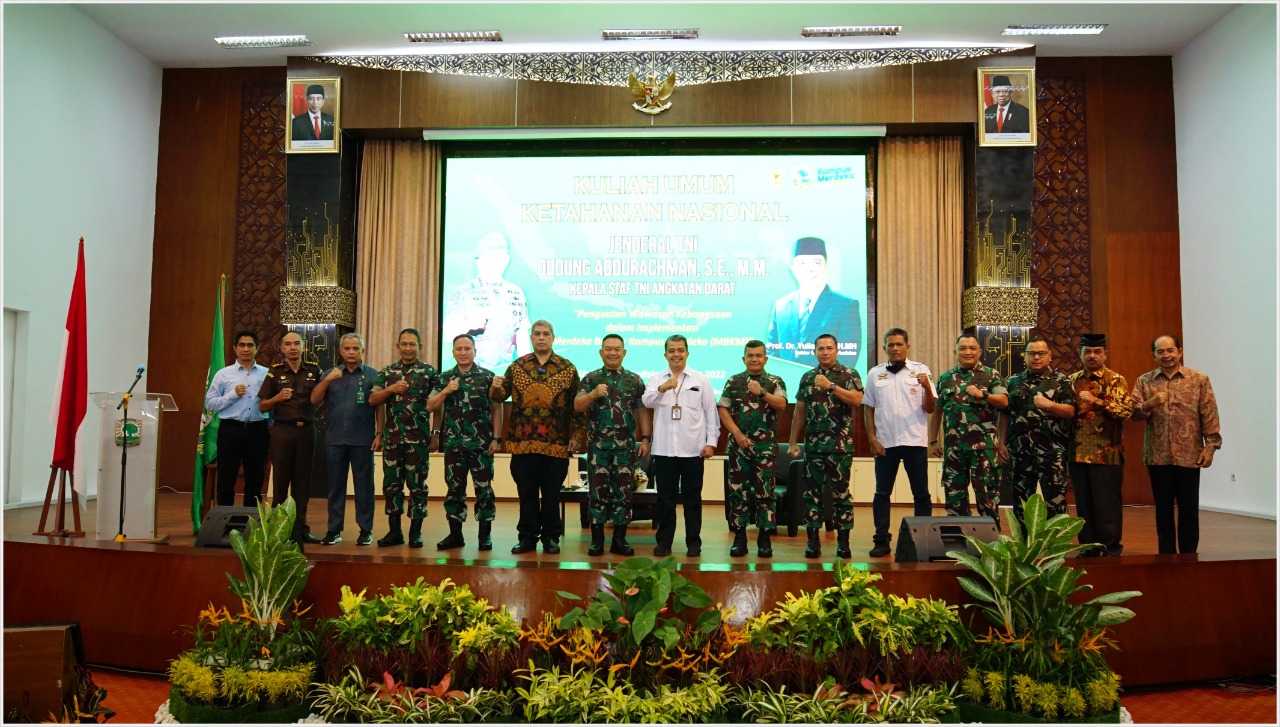 Jenderal Dudung : Nilai-Nilai Bangsa Harus Dipahami Sebagai Wawasan Kebangsaan