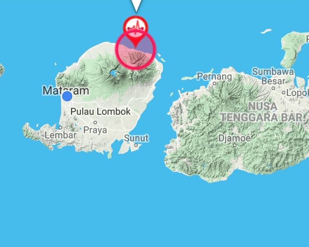 Lombok Timur Diguncang Gempa 3,4