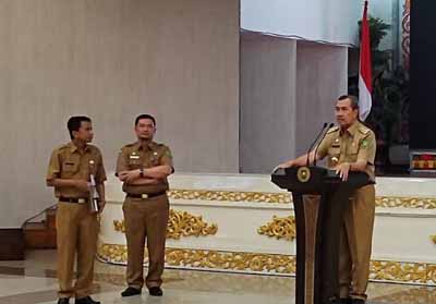 Terkumpul Rp2,95 Miliar, Gubri Pimpin Penggalangan Dana Bangun Kios di Tembilahan