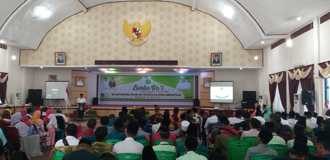 Bupati Suyatno Buka Lomba Dai Se-Rohil