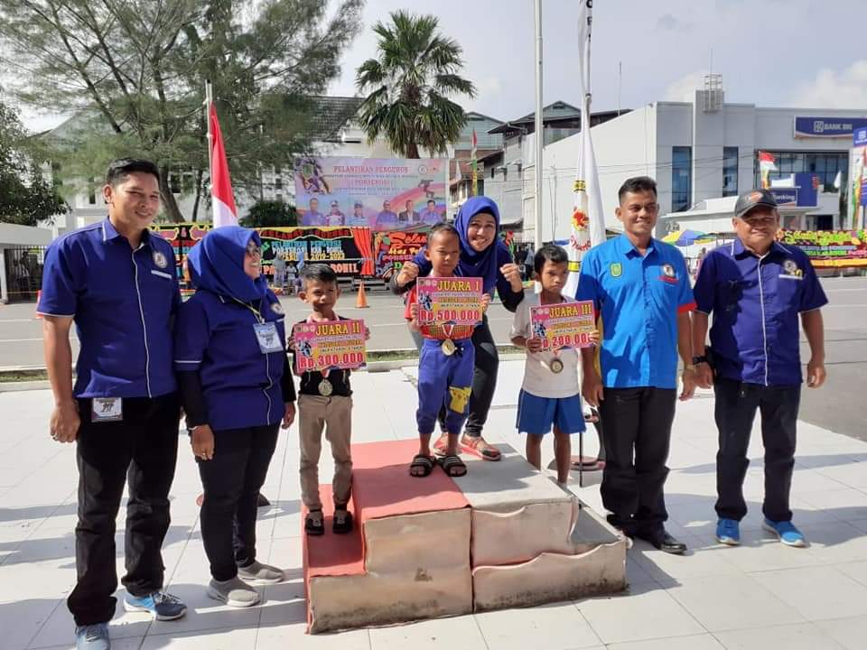 Kejuaraan Sepatu Roda Bupati Rohil Open 2019 Sukses Terlaksana, Berikut Pemenangnya