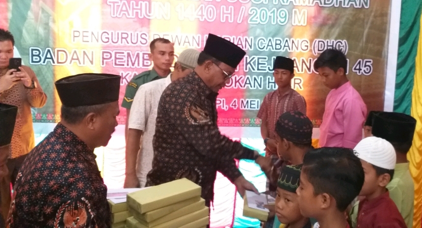 Sambut Bulan Suci Ramadhan, Badan Pembudayaan dan Kejuangan 45 Rohil Gelar Sunat Massal