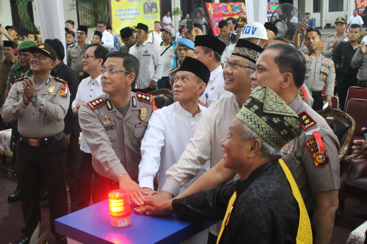 Kapolda Riau Resmikan Gedung SPKT Polres Pelalawan