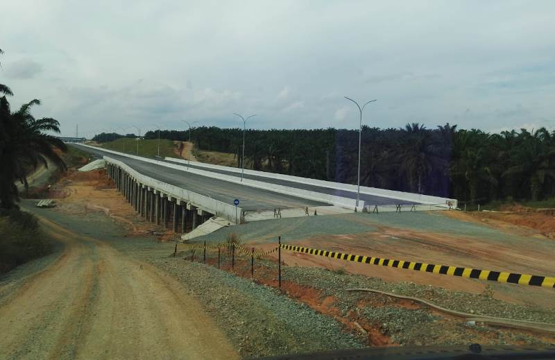 Progres Masih 85 Persen, Target Operasi Awal Tahun Jalan Tol Pekanbaru-Dumai Tak Terwujud