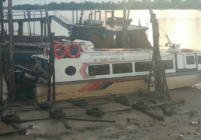 Enam ABK Luka Parah Akibat Speed Boat Tujuan Tanjung Pinang Terbakar di Tembilahan