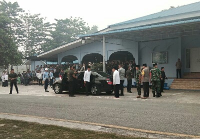 Puluhan Titik Panas di Riau Bermunculan Sambut Kedatangan Jokowi, Jarak Pandang Terbatas
