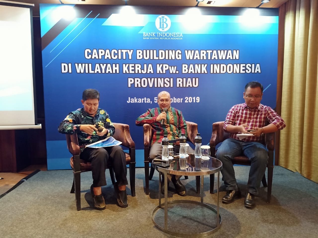 Gandeng Belasan Wartawan, Bank Indonesia Provinsi Riau Gelar Capacity Building