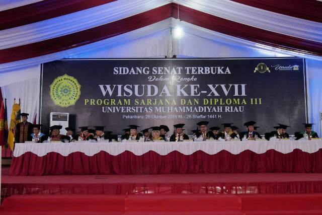 Galery Semarak dan Kemeriahan Wisuda UMRI ke-XVII