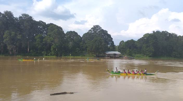Pencarian Atlet Dayung, HM Harris Buka Festival Boat Race 2019 di Langgam
