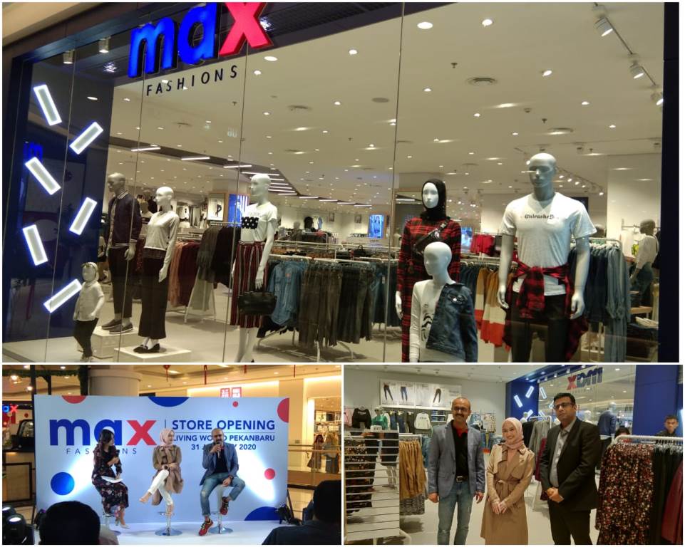 Buka Gerai ke-6 dan Perdana di Sumatera, Max Fashions Kini Hadir di Pekanbaru
