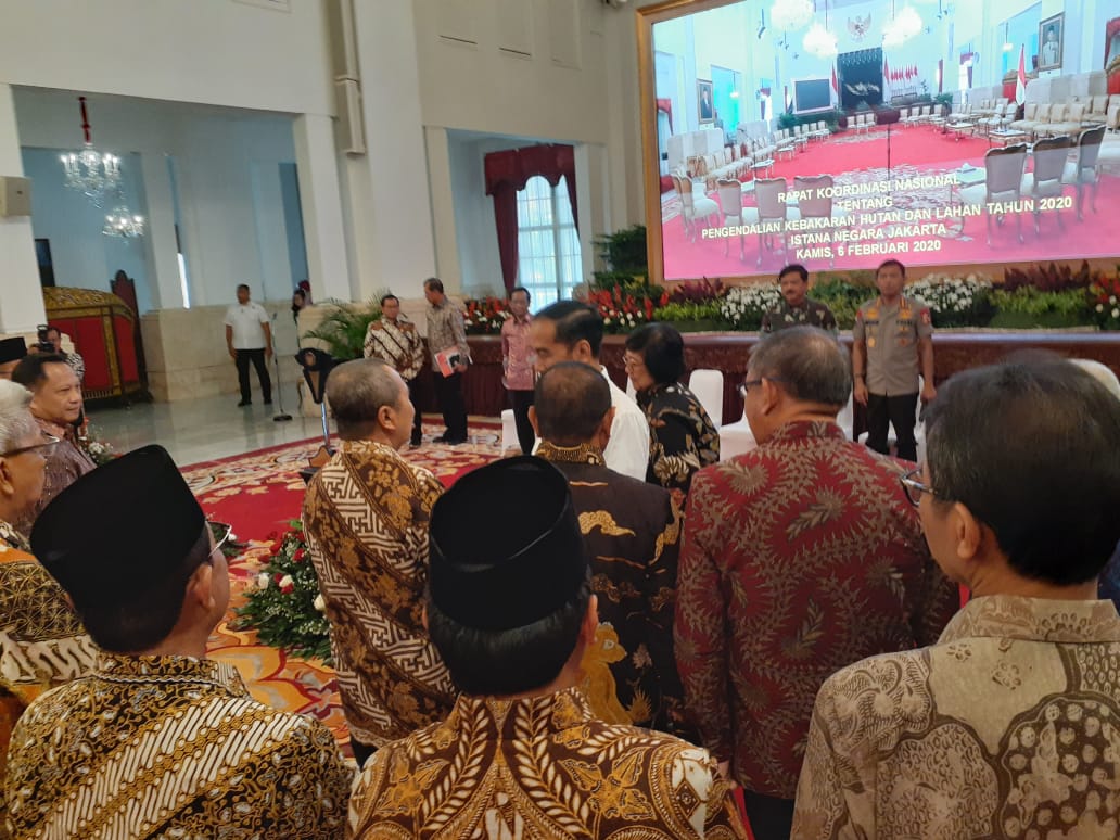 Presiden: 99 Persen Karhutla karena Ulah Manusia