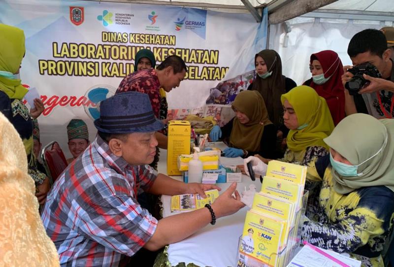 Sebanyak 1.211 Orang Manfaatkan Layanan Kesehatan Gratis HPN