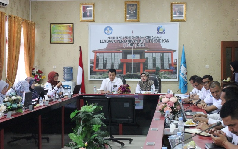Penyerapan Anggaran 97 Persen, LPMP Riau Gelar Evaluasi Kinerja Keuangan TA 2019