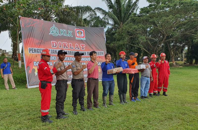 3 Perusahaan Ikuti Diklat Pelatihan Pengendalian Karhutla di Pelalawan