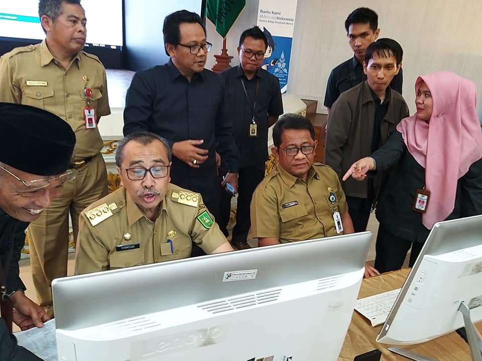 Gubri Resmi Canangkan Sensus Penduduk Online 2020