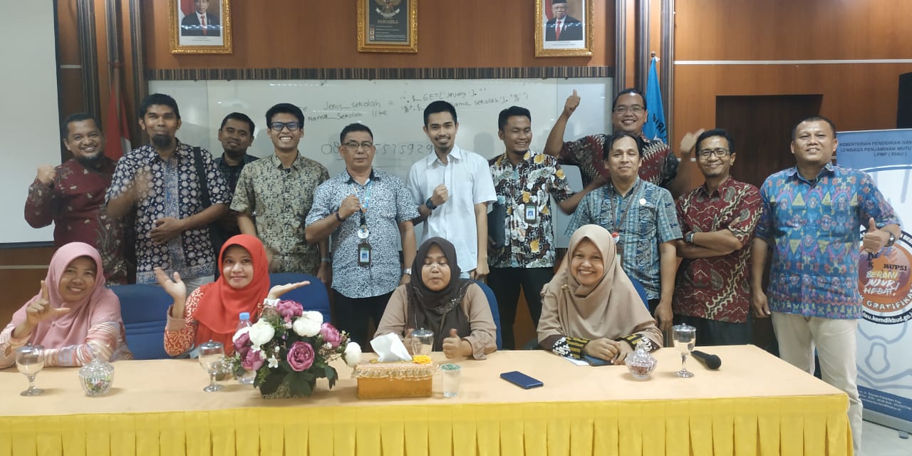 LPMP Riau Gelar Capacity Building Pemrograman Aplikasi Berbasis GIS