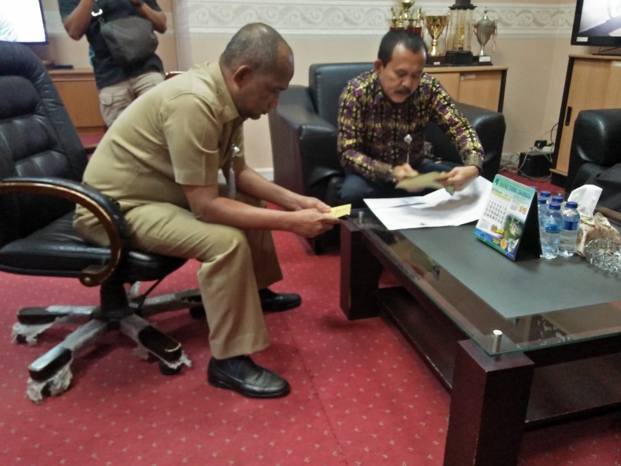 Bertemu dengan Sekdakab Pelalawan, Inilah yang Dibahas KI Riau