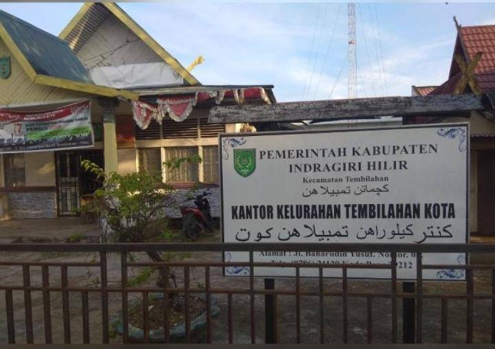 Kantor Lurah Tembilahan Kota Perlu Perbaikan
