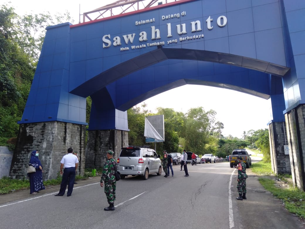 Meminimalisir Pencegahan Corona, Pemkot Sawahlunto Cek Tubuh Warga yang Akan Masuk ke Sawahlunto