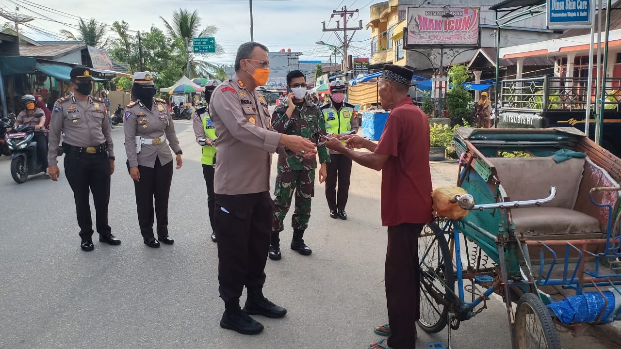 Keluar Rumah Tanpa Masker, Siap-siap Kena Razia Petugas