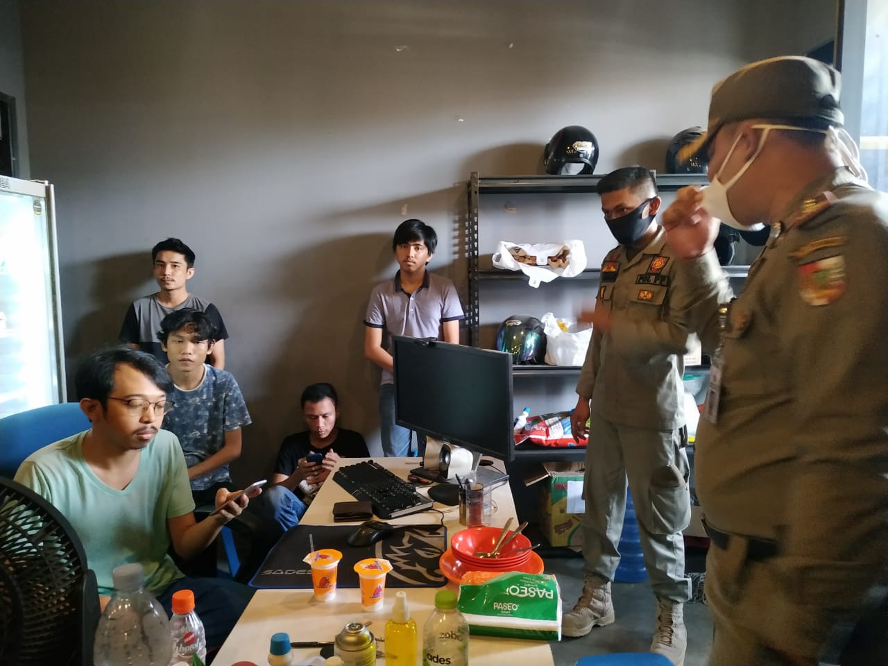Satpol PP Pekanbaru Amankan 7 Orang Pelanggar Perda