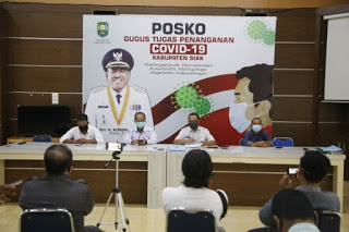 Pemkab Siak Himbau Masyarakat tetap Terapkan Sosial dan Phisycal Distancing