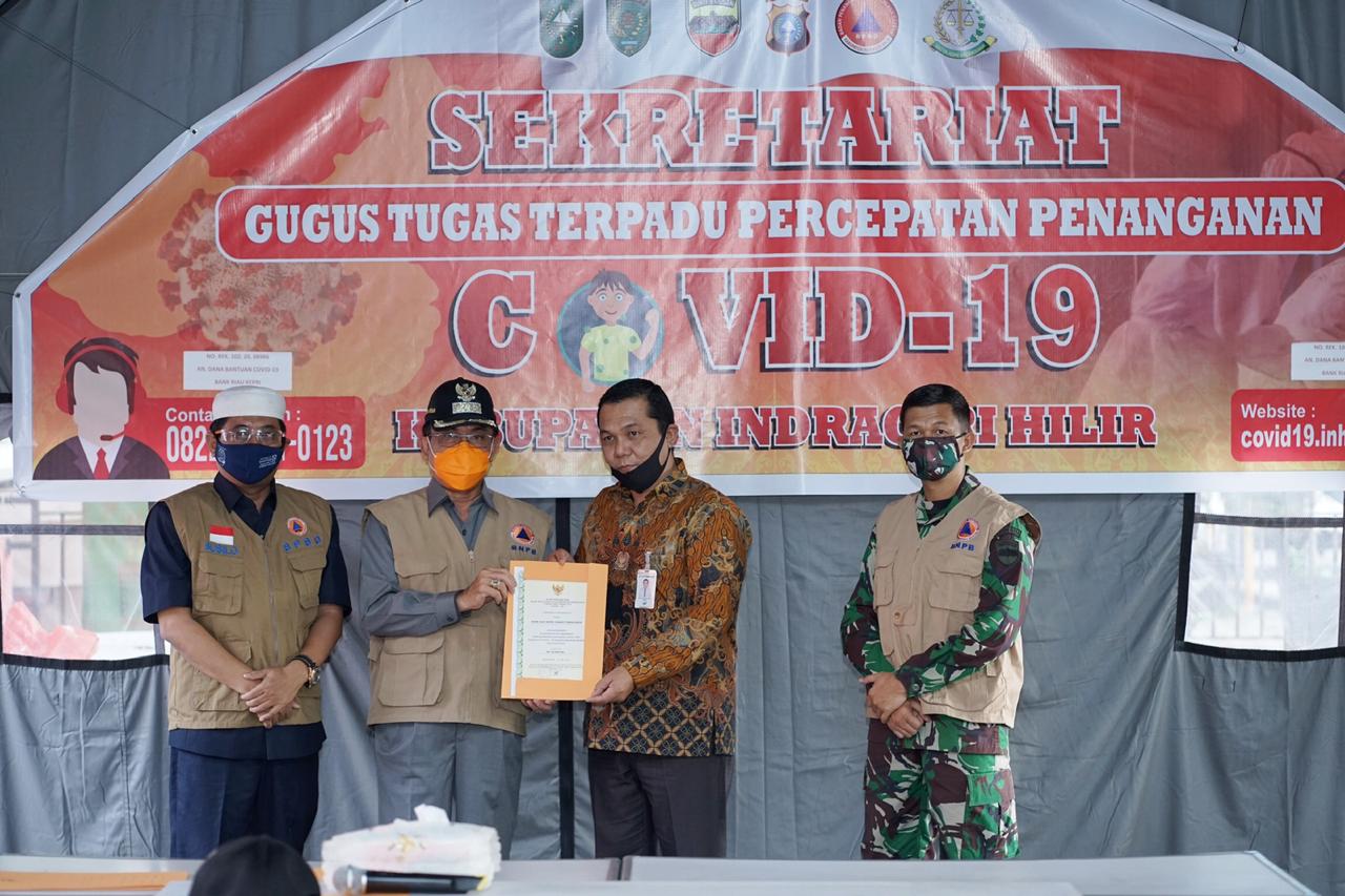 Aksi Peduli Pegawai Bank Riau Kepri Donasikan Rp762 Juta