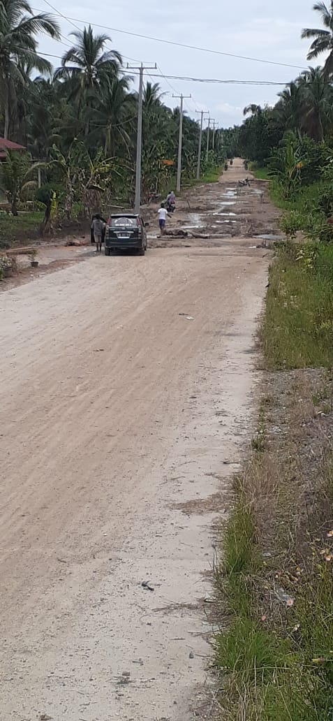 Pengerjaan Ruas Jalan Kuala Keritang Tunggu Eksekusi