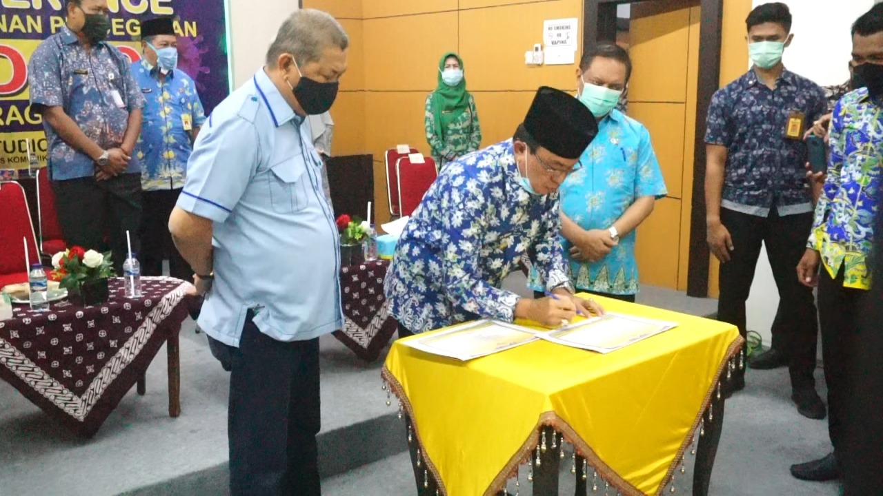 Bupati Wardan Resmikan 3 Dermaga dan 2 BLKK di Pelangiran