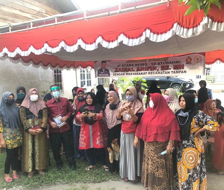 Gelar Reses di 5 Titik, Zainal Arifin : Aduan Masalah Bansos dan PPDB Mendominasi