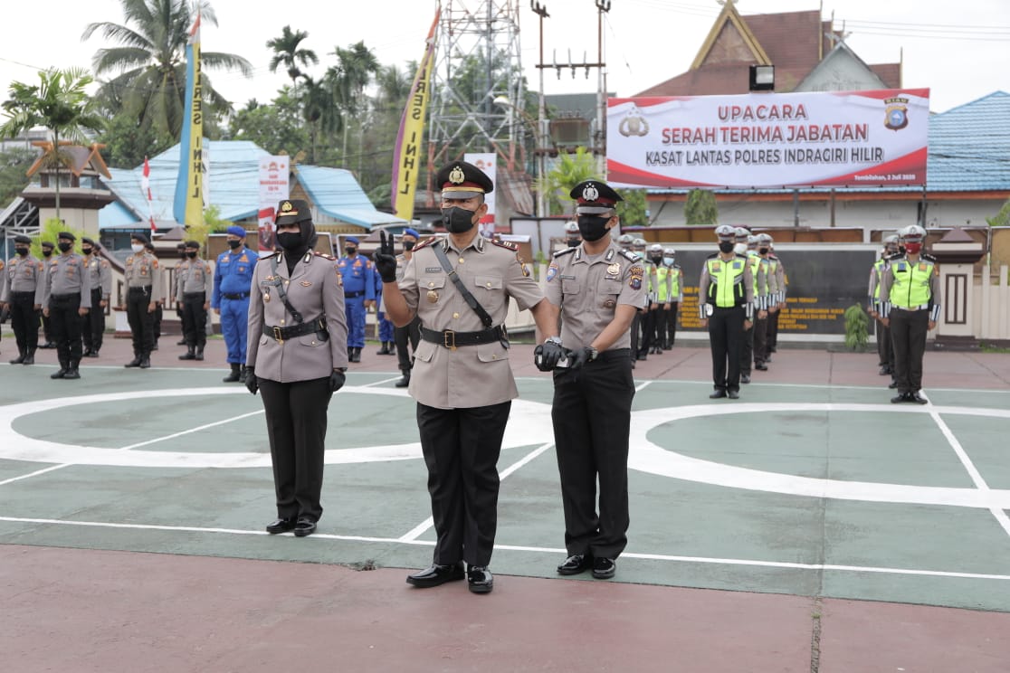 AKP Lassarus Sinaga Kasat lantas Polres Inhil Yang Baru