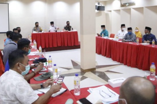 Covid-19 Meningkat di Siak, Satgas Gelar Pertemuan Dengan PT Indah Kiat