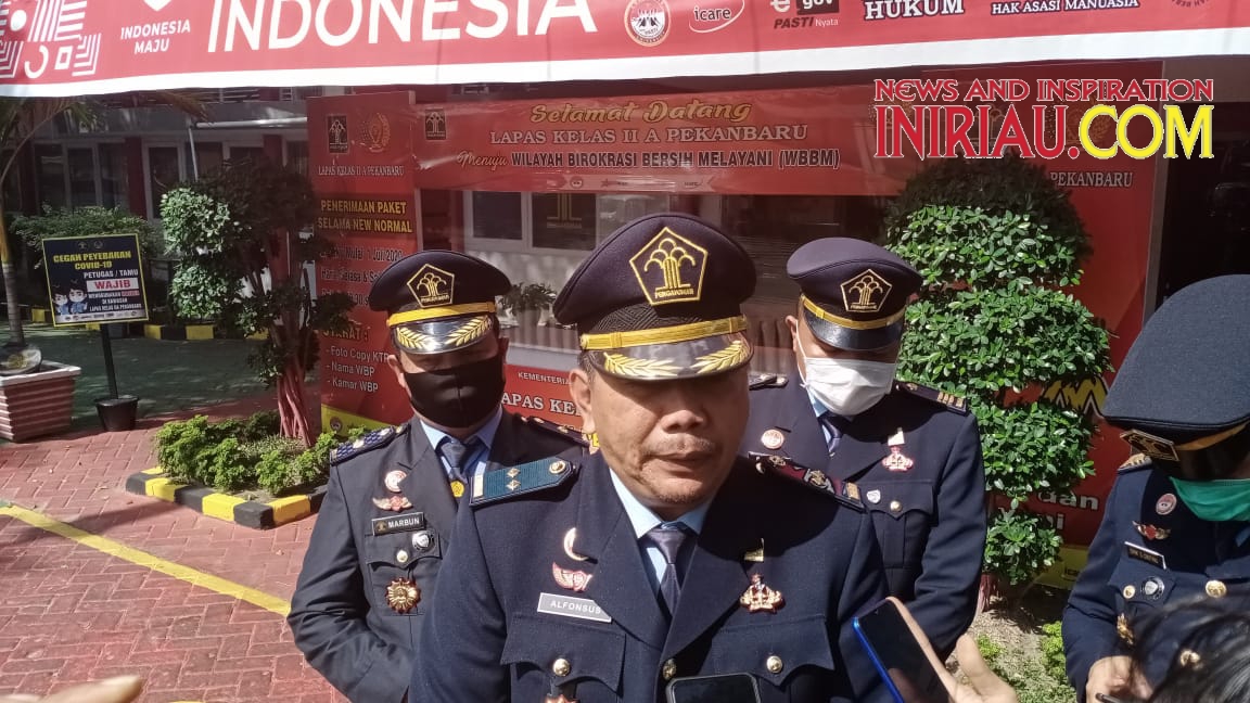 1.086 Napi Lapas Pekanbaru Dapat Remisi HUT RI Ke-75
