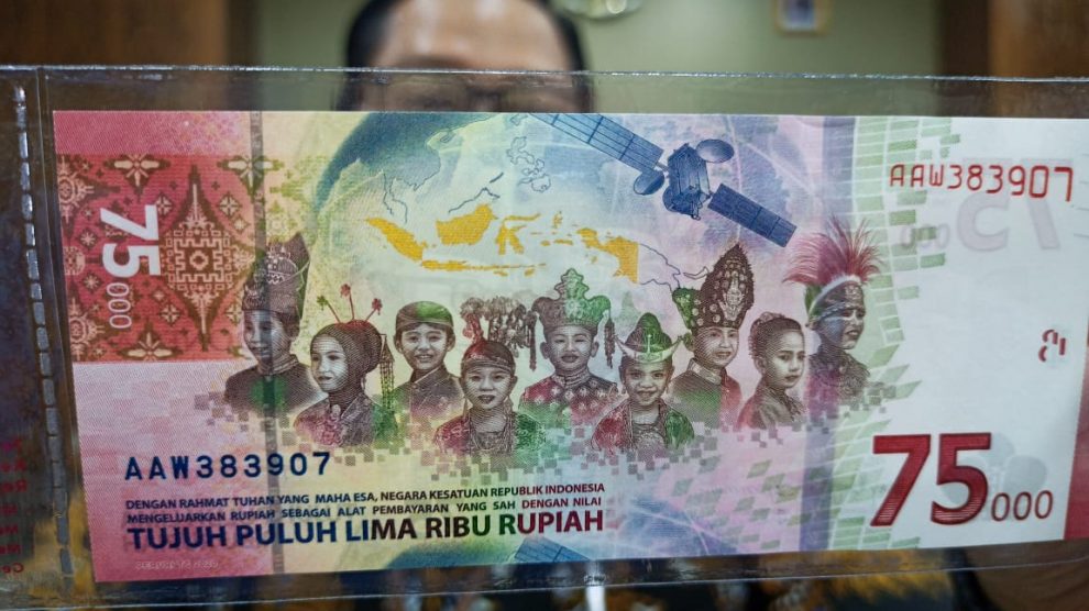 Uang Rp75 Ribu Edisi HUT RI Baru Keluar 50 ribu Lembar