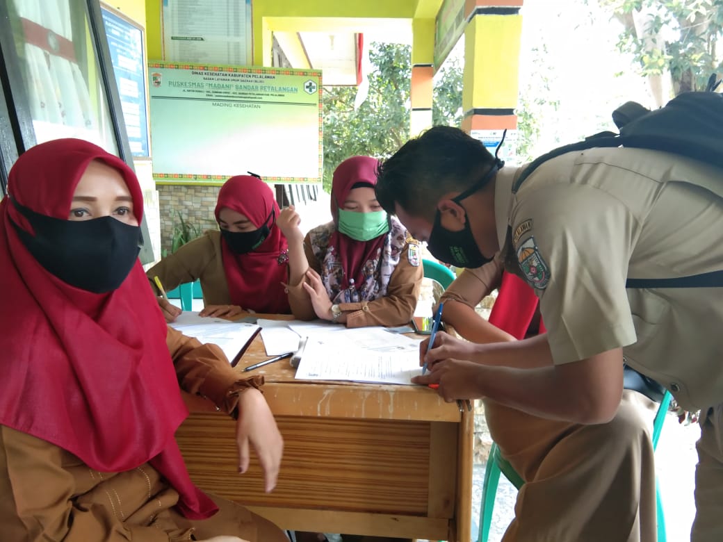 Seluruh Petugas Sensus Penduduk di Pelalawan Ikuti Rapid Test